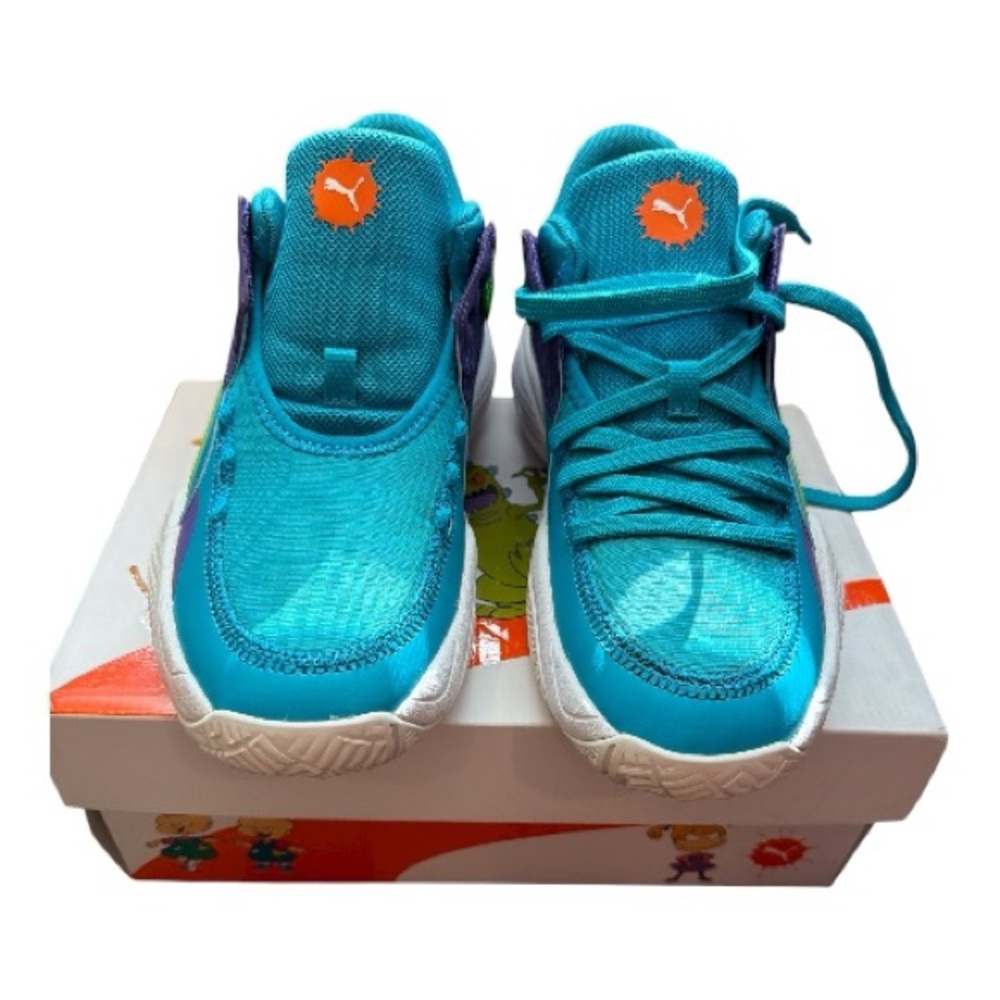Puma Turquoise (basketball) Athletic Shoes for Men